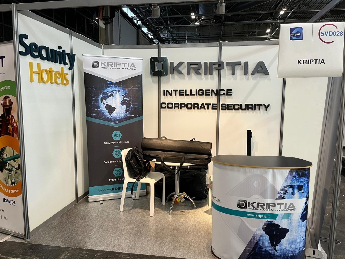 All the News from Kriptia at Milipol Paris